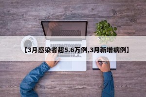 【3月感染者超5.6万例,3月新增病例】